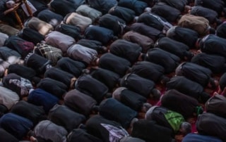 Muslims Praying