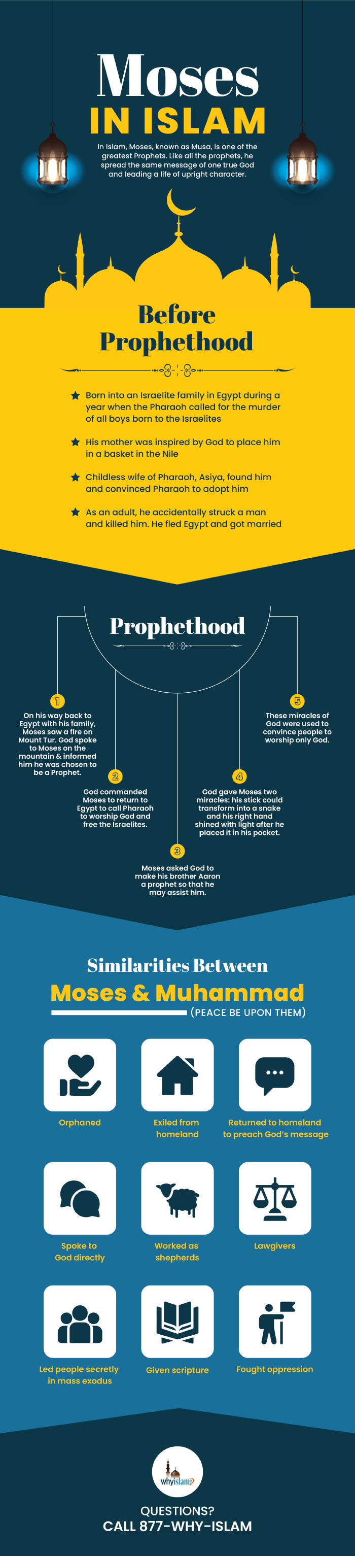 Prophet Moses Infographic